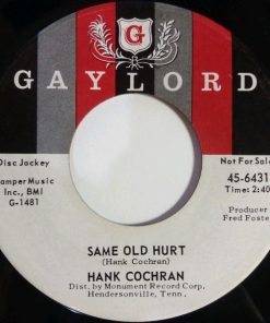 Alternative view of Hank Cochran - A Good Country Song (7", Single) (Very Good (VG))