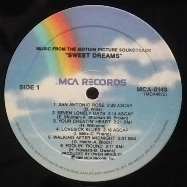 Patsy Cline - Sweet Dreams (LP, Album) (Mint (M)) - Image 3