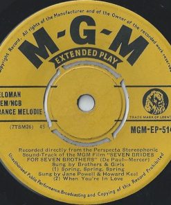 Various - Seven Brides For Seven Brothers (No. 2) (7", EP) (Near Mint (NM or M-))