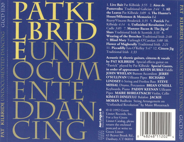 Pat Kilbride - Undocumented Dancing (CD, Album) (Near Mint (NM or M-)) - Image 2