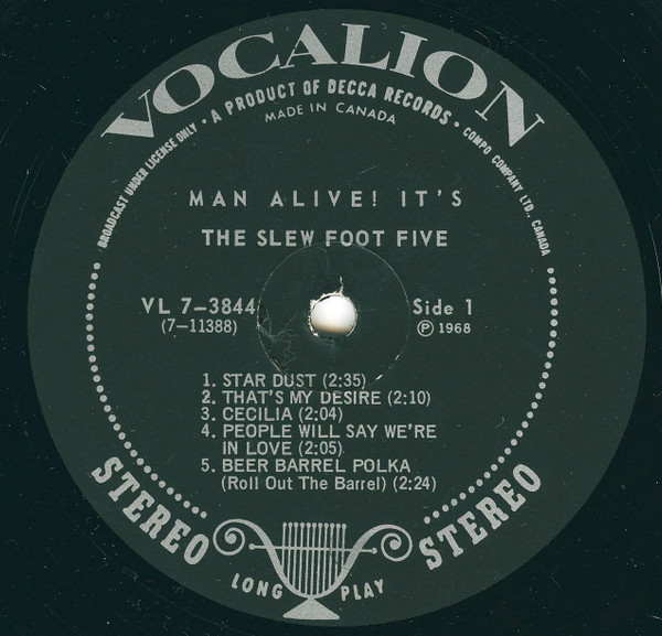 Grady Martin And The Slew Foot Five - Man Alive! It's The Slew Foot Five (LP, Album, RE) (Mint (M)) - Image 3