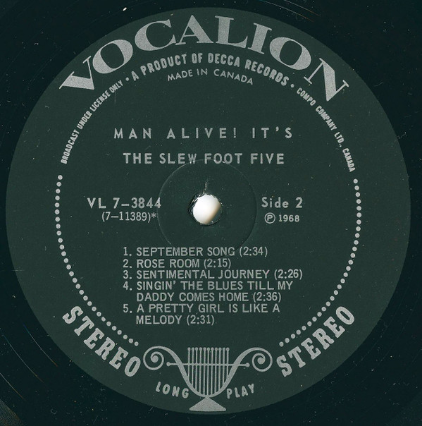 Grady Martin And The Slew Foot Five - Man Alive! It's The Slew Foot Five (LP, Album, RE) (Mint (M)) - Image 4