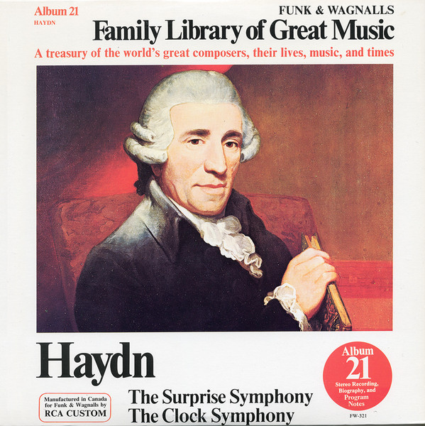 Joseph Haydn - The Surprise Symphony / The Clock Symphony (LP) (Mint (M))