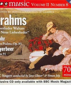 Johannes Brahms / Louis Spohr / Giacomo Meyerbeer, BBC Singers, Jane Glover, Simon Joly - Liebeslieder Waltzes And Neue Liebeslieder / Three Psalms, Op. 85 / Psalm 91 (CD) (Near Mint (NM or M-))