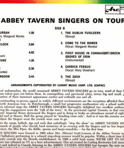 Alternative view of The Abbey Tavern Singers - The Abbey Tavern Singers  On Tour (LP, Album) (Mint (M))