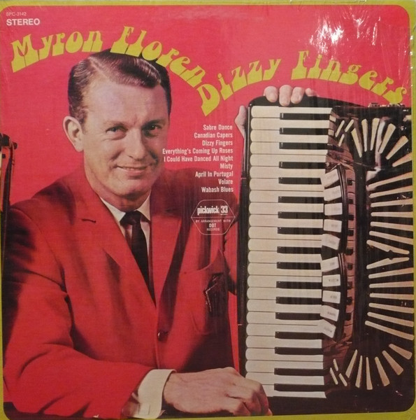Myron Floren - Dizzy Fingers (LP, Album) (Mint (M))