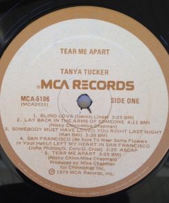 Tanya Tucker - Tear Me Apart (LP, Album) (Mint (M)) - Image 3