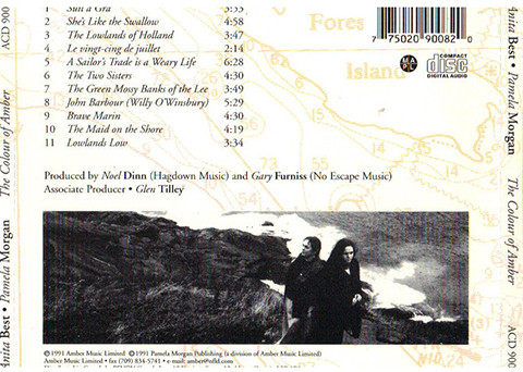 Anita Best - Pamela Morgan - The Colour Of Amber (CD, Album) (Near Mint (NM or M-)) - Image 2
