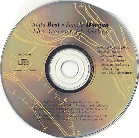 Anita Best - Pamela Morgan - The Colour Of Amber (CD, Album) (Near Mint (NM or M-)) - Image 3