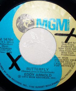 Eddy Arnold - Butterfly (7", Single, Styrene) (Very Good Plus (VG+))