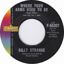 Billy Strange - Where Your Arms Used To Be (7", Single) (Very Good Plus (VG+))