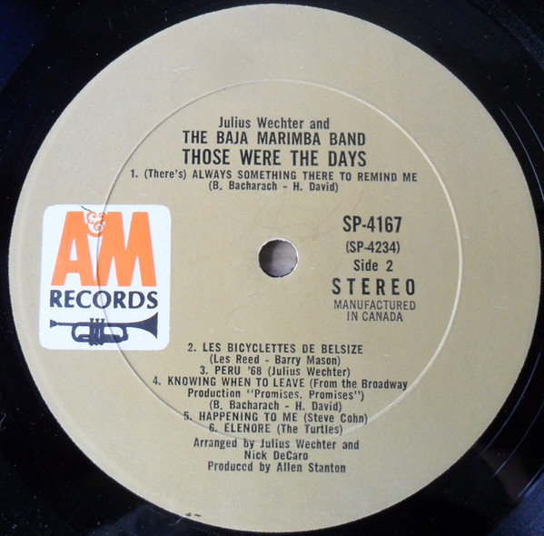 Julius Wechter And Baja Marimba Band - Those Were The Days (LP, Album) (Mint (M)) - Image 4