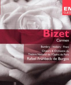 Georges Bizet / Grace Bumbry • Jon Vickers • Mirella Freni • Choeur Du Théâtre National De Paris & Orchestre National De L'Opéra De Paris • Rafael Frühbeck De Burgos - Carmen (2xCD, Album, RE, RM) (Near Mint (NM or M-))