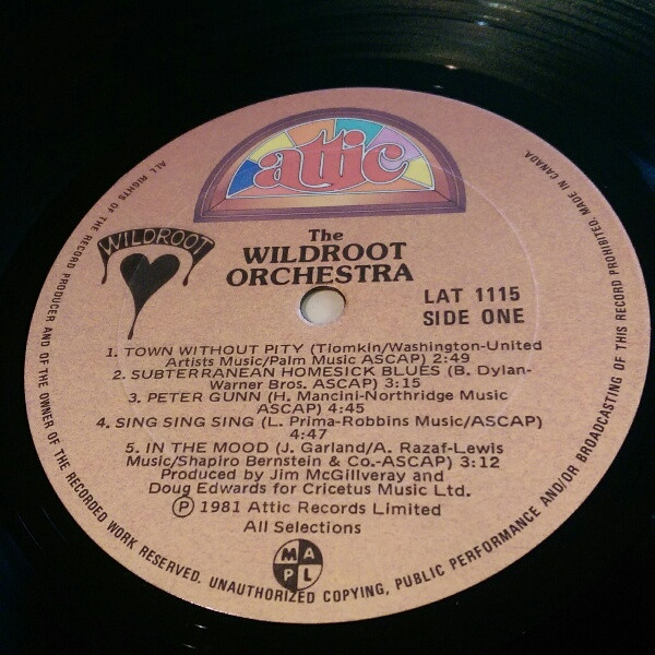 The Wildroot Orchestra - The Wildroot Orchestra (LP, Album) (Mint (M)) - Image 3