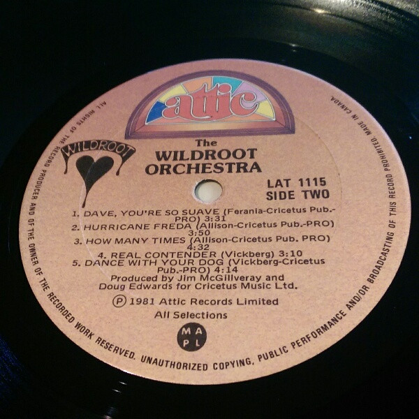 The Wildroot Orchestra - The Wildroot Orchestra (LP, Album) (Mint (M)) - Image 4