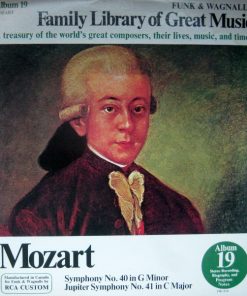 Wolfgang Amadeus Mozart - Symphony No. 40 In G Minor / Jupiter Symphony No. 41 In C Major (LP, Comp) (Mint (M))