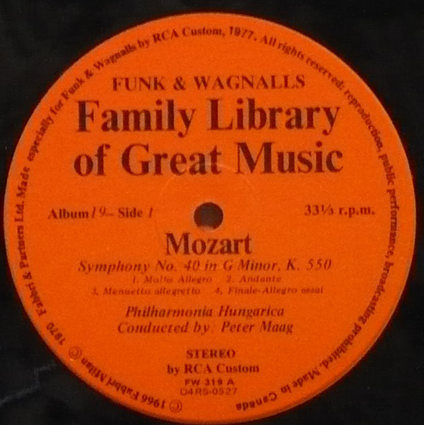 Wolfgang Amadeus Mozart - Symphony No. 40 In G Minor / Jupiter Symphony No. 41 In C Major (LP, Comp) (Mint (M)) - Image 3