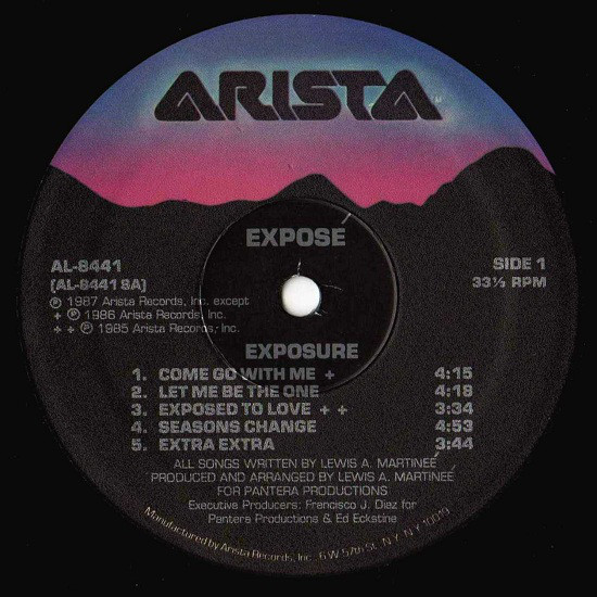Exposé - Exposure (LP, Album, Ele) (Mint (M)) - Image 3