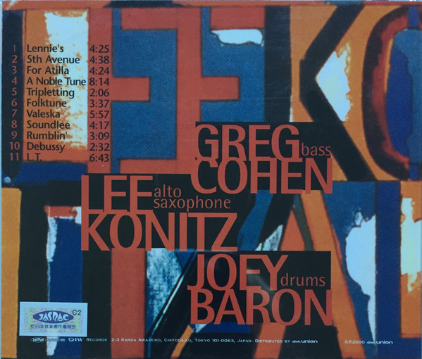 Lee Konitz - Some New Stuff (CD, Album) (Near Mint (NM or M-)) - Image 2
