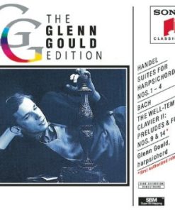Georg Friedrich Händel, Johann Sebastian Bach, Glenn Gould - Suites For Harpsichord Nos. 1–4  / The Well-Tempered Clavier II: Preludes & Fugues Nos. 9 & 14 (CD, Album, Mono, RM) (Near Mint (NM or M-))
