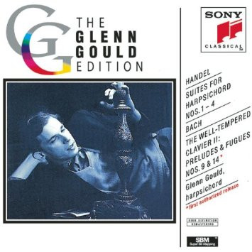 Georg Friedrich Händel, Johann Sebastian Bach, Glenn Gould - Suites For Harpsichord Nos. 1–4 / The Well-Tempered Clavier II: Preludes & Fugues Nos. 9 & 14 (CD, Album, Mono, RM) (Near Mint (NM or M-))