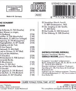 Alternative view of Franz Schubert - Dietrich Fischer-Dieskau - 21 Lieder (CD, Comp, RM) (Near Mint (NM or M-))