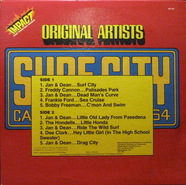 Various - Surf City (LP, Comp) (Mint (M)) - Image 2