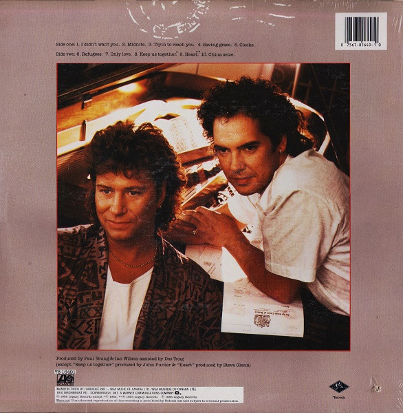 Sad Café - Politics Of Existing (LP, Album) (Mint (M)) - Image 2