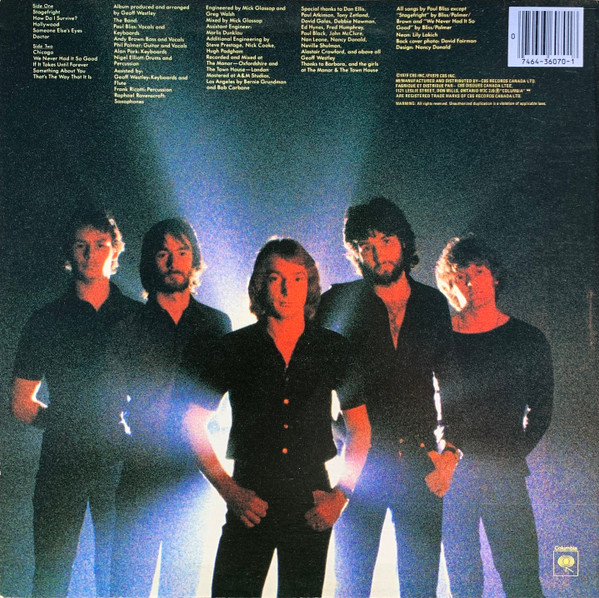 The Bliss Band - Neon Smiles (LP, Album) (Mint (M)) - Image 2