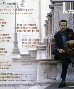 Alternative view of Antonio Vivaldi - Giuliano Carmignola, Venice Baroque Orchestra, Andrea Marcon - Late Violin Concertos (CD, Album) (Near Mint (NM or M-))