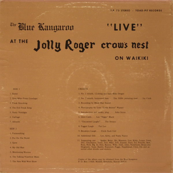 The Blue Kangaroo - In A Plain Brown Wrapper (LP, Album) (Mint (M)) - Image 2