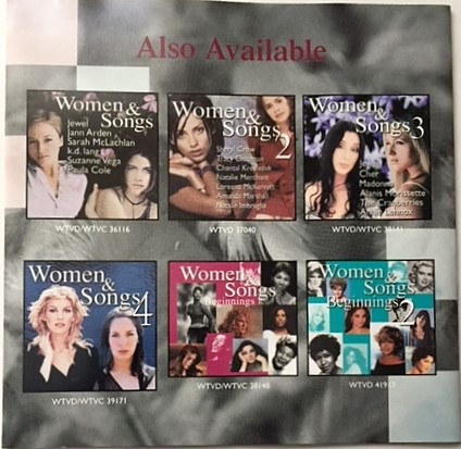 Various - Women & Songs 5 (CD, Comp) (Near Mint (NM or M-)) - Image 2