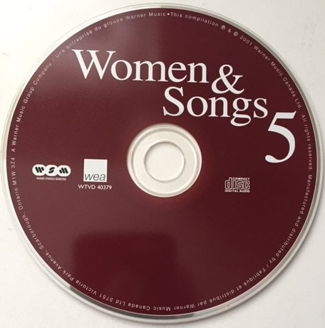 Various - Women & Songs 5 (CD, Comp) (Near Mint (NM or M-)) - Image 3