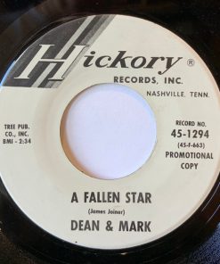 Alternative view of Dean & Mark - Just A Step Away / A Fallen Star (7", Single, Promo) (Very Good (VG))