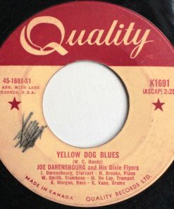 Joe Darensbourg And His Dixie Flyers - Yellow Dog Blues / Martinque (7", Single) (Very Good (VG))