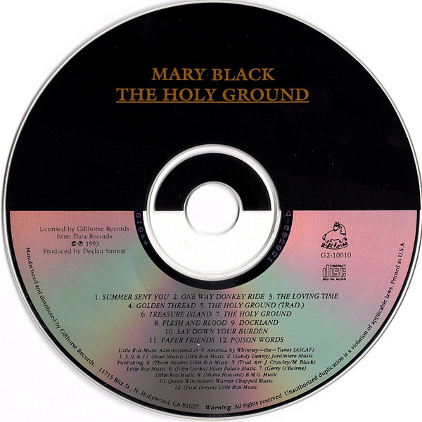 Mary Black - The Holy Ground (CD, Album) (Near Mint (NM or M-)) - Image 3