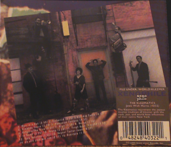 The Klezmatics - Jews With Horns (CD, Album) (Near Mint (NM or M-)) - Image 3