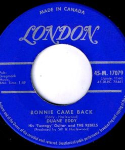 Duane Eddy And The Rebels - Bonnie Came Back / Lost Island (7", Single) (Very Good Plus (VG+))