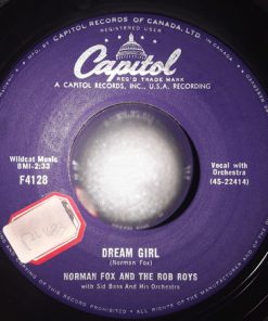Norman Fox & The Rob Roys - Dream Girl / Pizza Pie (7", Single) (Very Good Plus (VG+))
