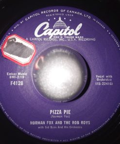 Alternative view of Norman Fox & The Rob Roys - Dream Girl / Pizza Pie (7", Single) (Very Good Plus (VG+))