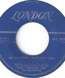 Cyril Stapleton And His Orchestra - Inn Of The Sixth Happiness / The Children's Marching Song (7") (Very Good Plus (VG+))