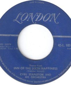Alternative view of Cyril Stapleton And His Orchestra - Inn Of The Sixth Happiness / The Children's Marching Song (7") (Very Good Plus (VG+))