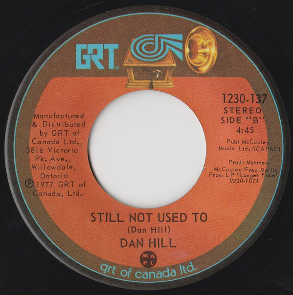 Dan Hill - Sometimes When We Touch (7", Single) (Near Mint (NM or M-)) - Image 2