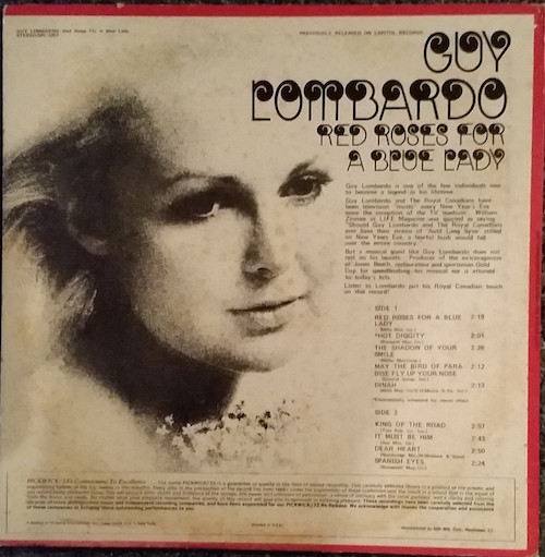 Guy Lombardo And His Royal Canadians - Red Roses For A Blue Lady (LP, RE) (Mint (M)) - Image 2