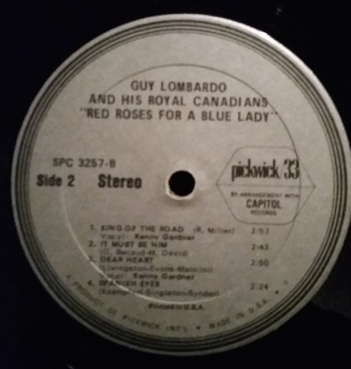 Guy Lombardo And His Royal Canadians - Red Roses For A Blue Lady (LP, RE) (Mint (M)) - Image 3