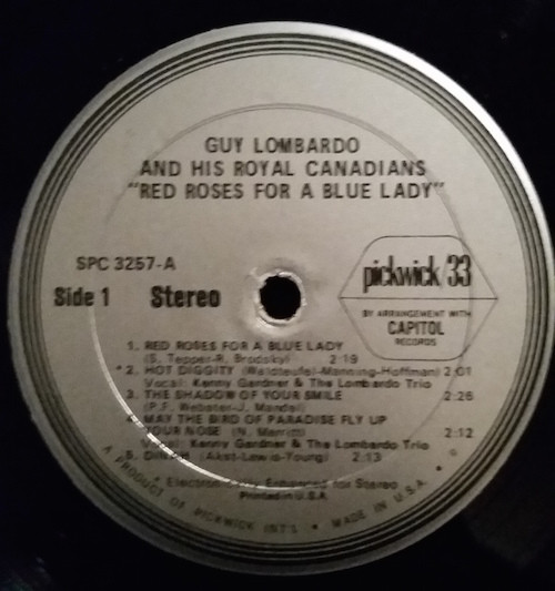 Guy Lombardo And His Royal Canadians - Red Roses For A Blue Lady (LP, RE) (Mint (M)) - Image 4