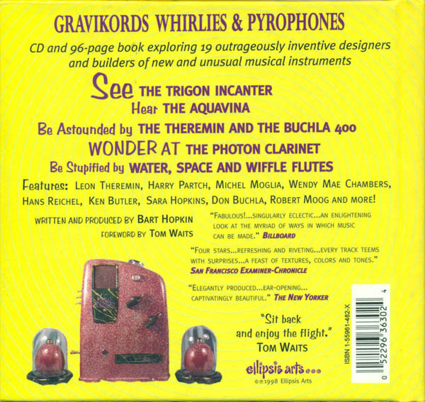 Various - Gravikords, Whirlies & Pyrophones (Experimental Musical Instruments) (CD, Comp, RE) (Mint (M)) - Image 2