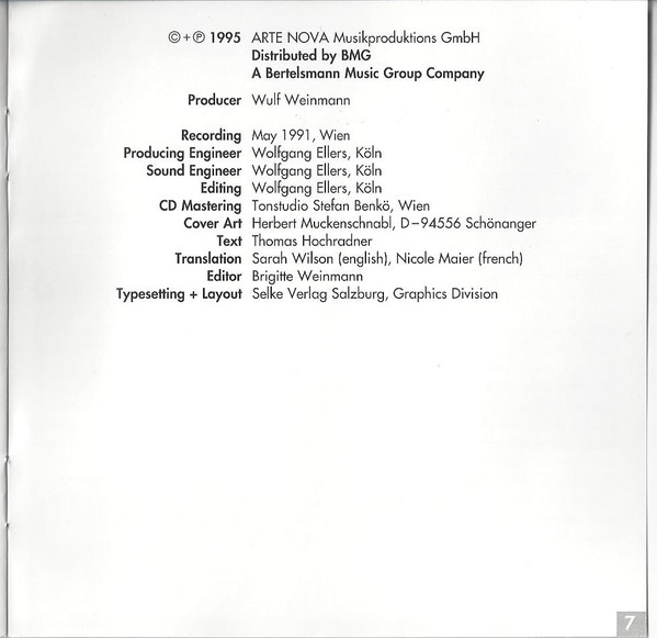 Johann Joseph Fux - Clemencic Consort, René Clemencic - Requiem (CD, Album) (Near Mint (NM or M-)) - Image 5