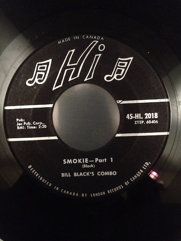 Bill Black's Combo - Smokie (7", Single) (Near Mint (NM or M-))