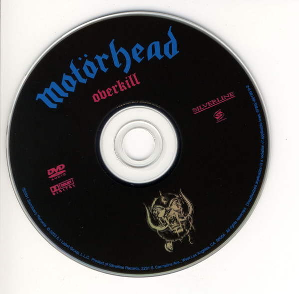 Motörhead - Overkill (DVD-A, Album, Multichannel, Dol) (Near Mint (NM or M-)) - Image 5